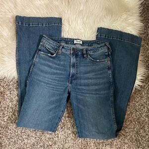 Wrangler retro high rise flare trouser jeans | size 30 x 36